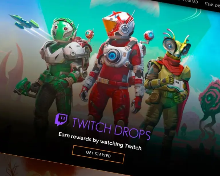 No Man's Sky Twitch Drops artwork